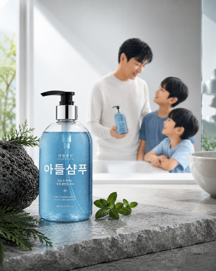 A.Deul 제품과 가족이 함께 있는 최종 히어로 이미지